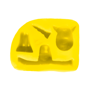 Molde De Silicona Unicornio Armable