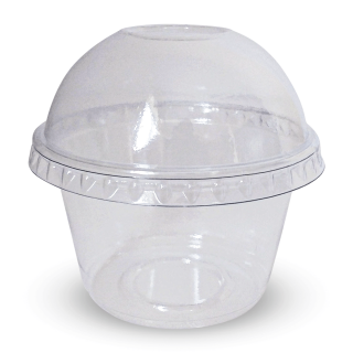 Estuche para 1 Cupcake Con Tapa 25und