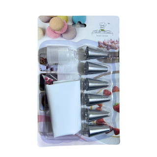 Set de 6 Boquillas, Manga y Adaptador