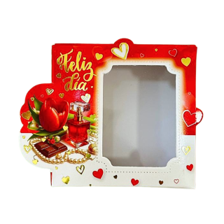 Caja Chocotejas x2 Rosas Rojas