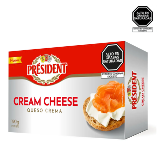 Queso Crema Président 190gr