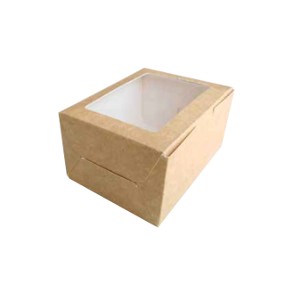 Caja para Turrón De 1/4kg Kraft