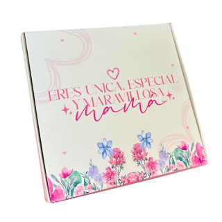 Caja Bocadito Crema Amor 16x16x5cm