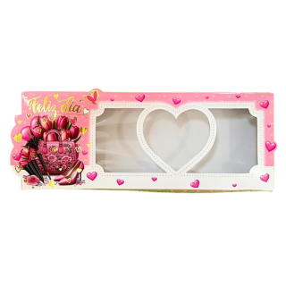 Caja Chocotejas x6 Tulipanes Rosados