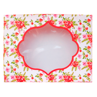 Caja Chocotejsa x8 Rosas Rojas