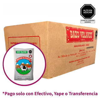 Manjar Blanquito Bazo Velarde 900g Caja x 10 und