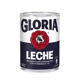Leche reconstituida Gloria lata x 390ml