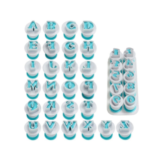 Set Expulsador de Letras Mayúsculas y Números