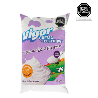 Crema de leche Vigor und x 946ml