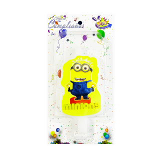 Vela con Diseño Minions