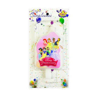 Vela con Diseño Princesas