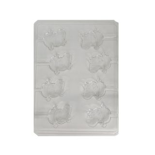 Molde Plástico George Peppa Pig x8