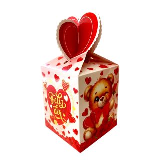Caja Box Chica Oso San Valentín