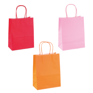 Bolsas Sorpresa Con Asa Olego Colores Varios 12und