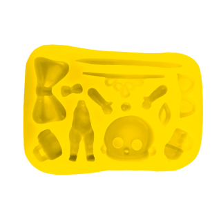 Molde De Silicona Muñeca Cuerpo Armable