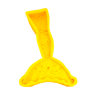 Molde De Silicona Cola de Sirena Extra Grande