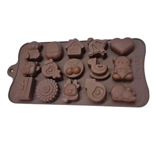 Molde Silicona Personajes Varios 15 cav