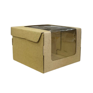 Caja para Mini Torta Kraft 13x13x9cm