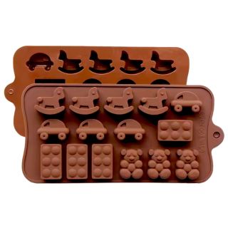 Molde Silicona Juguetes Para Niños