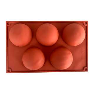 Molde Silicona Esfera x5 Cav