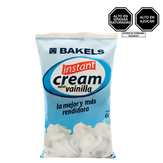 Instant Cream Vainilla Bakels 600g