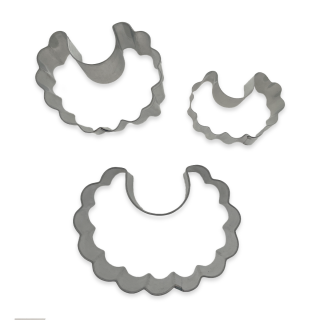 Cortador de Lata Babero Bebé x3 und