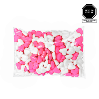 Grageas Corazón Perlado Surtido x 50gr