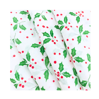 Papel Seda Navidad Muérdago