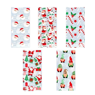 Set de 10 Bolsas Navidad Personajes