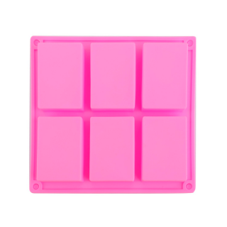 Molde Silicona Brownie Rectangular x6 Cav