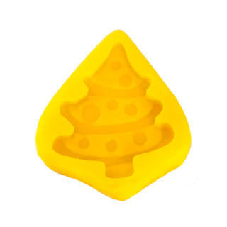 Molde De Silicona Árbol con Esferas Navidad