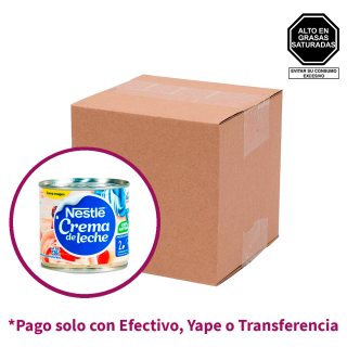 Crema de Leche Nestle 236ml Caja x 48 und