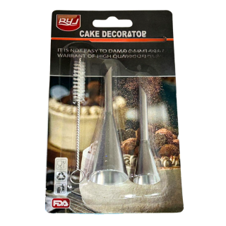 Set de 2 Boquillas Inyectoras y Cepillo limpiador