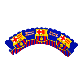 Cenefas Club de Fútbol Escudo 12und