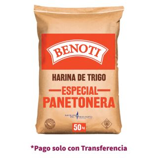 Harina Panetonera Benoti Saco x 50kg