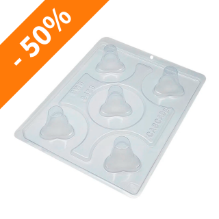 Set 3 Piezas Molde Copita BWB