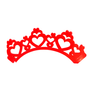 Cenefas Troqueladas Corazones 25und