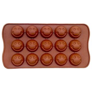 Molde Silicona Emoji Carita Sonriente