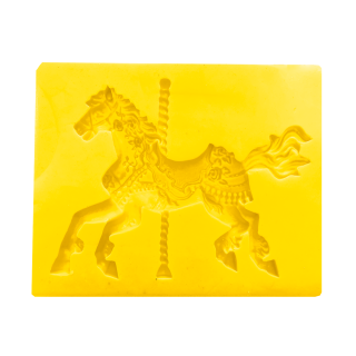 Molde De Silicona Caballo Carrusel