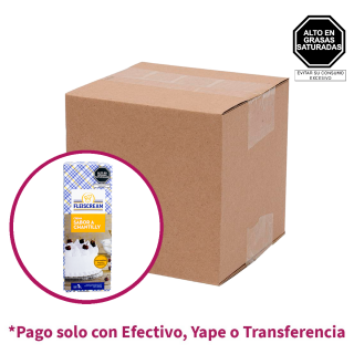 Fleiscream Fleischmann 1lt Caja x 12 und