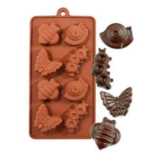 Molde Silicona Insectos Varios