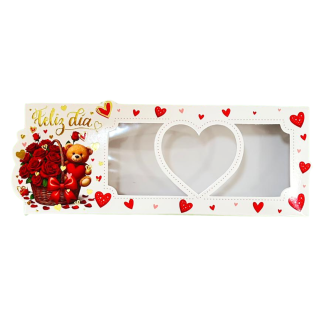 Caja Chocotejas x6 Chocolates y Rosas