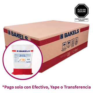 Premezcla Base Torta Tres Leches Bakels 1kg Caja x 15 und