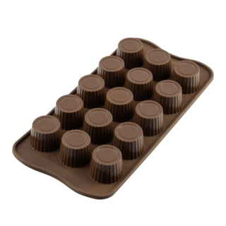 Molde Silicona Bombones Circulares