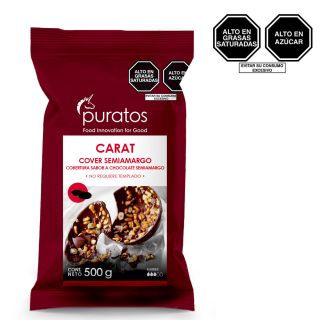 Cobertura Carat Semi Amargo Puratos 500g
