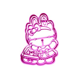 Cortador y Stamp Hello Kitty Canasta Pascuas