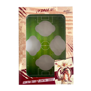 Caja Cupcake x4 Papá Futbolero 