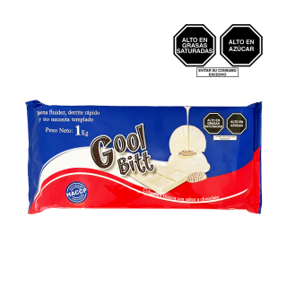 Cobertura Blanca Gool Bitt 1kg