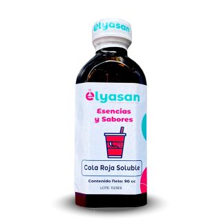 Esencia Soluble Cola Roja Elyasan 90ml