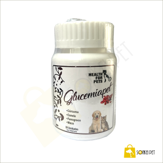 Glucemiapet (regulador de glucosa) frasco x 30 tabletas